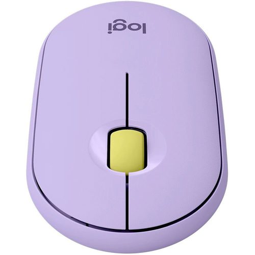 Мышка офисная Logitech M350 Pebble Lavender Lemonade (лавандовый)