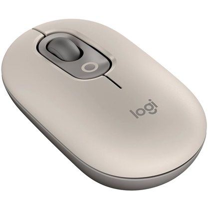 Мышка офисная Logitech Pop Mouse Mist (песочный)