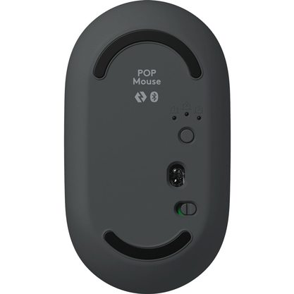 Мышка офисная Logitech Pop Mouse Nightfall (черный)