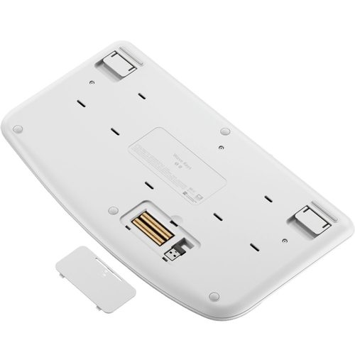 Клавиатура офисная Logitech Wave Keys (белый)