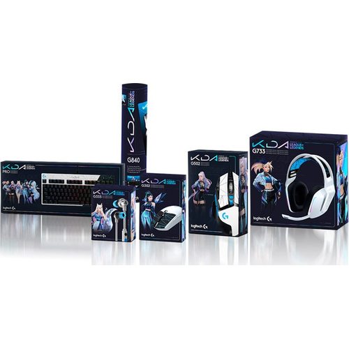 Игровые наушники Logitech G733 Lightspeed Wireless League of Legends (LoL) K/DA