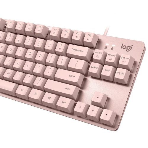 Игровая клавиатура Logitech K835 TKL Red Switch (розовый)