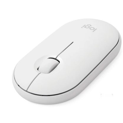 Мышка офисная Logitech Pebble M350 (белый) (Копия)