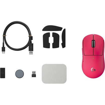Игровая мышка Logitech Pro X Superlight 2c (розовый)