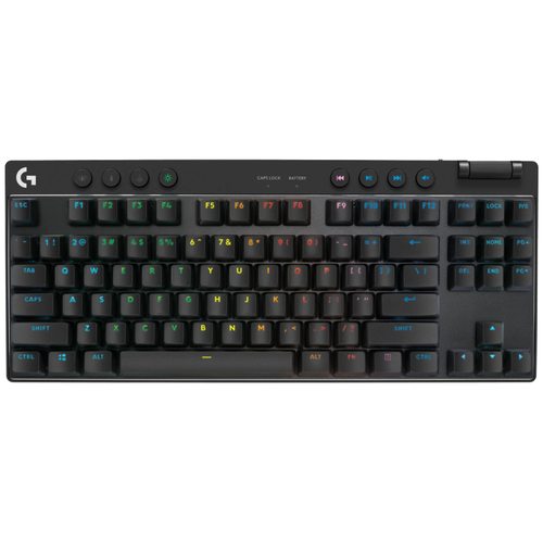 Игровая клавиатура Logitech G Pro X TKL GX Red Liner 920-012124 (черный)