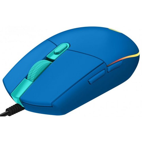 Игровая мышка Logitech G102 Lightsync (голубой)