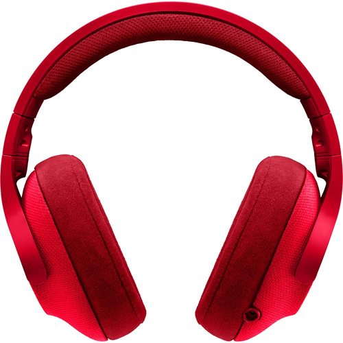 Игровые наушники Logitech G433 (красный)