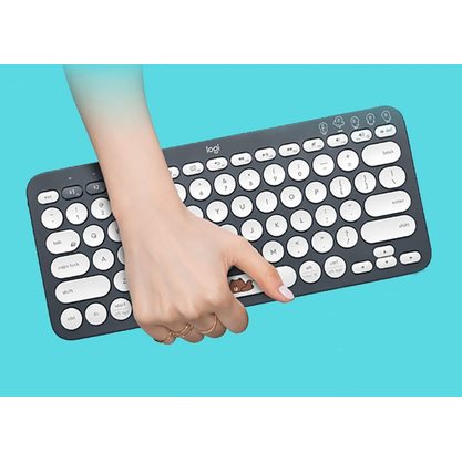 Клавиатура офисная Logitech K380 Multi-Device Line Friends Brown