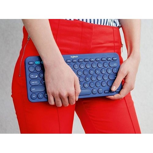 Клавиатура офисная Logitech K380 Multi-Device (синий)