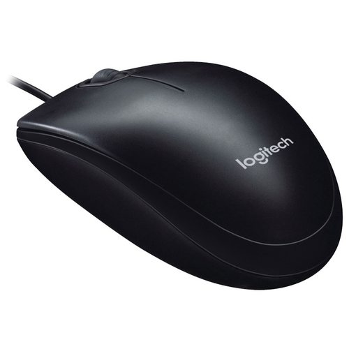 Мышка офисная Logitech M100R (черный)