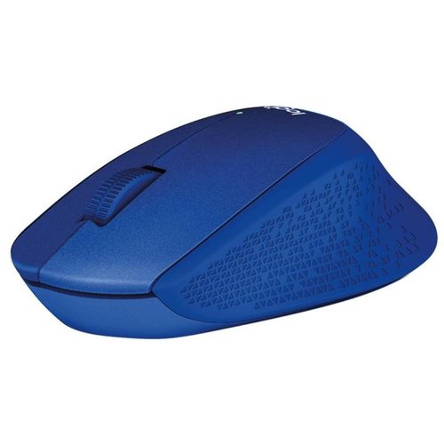 Мышка офисная Logitech M330 Silent Plus (синий)