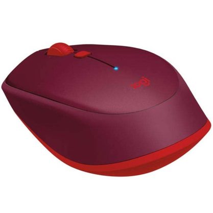 Мышка офисная Logitech M337 (красный)