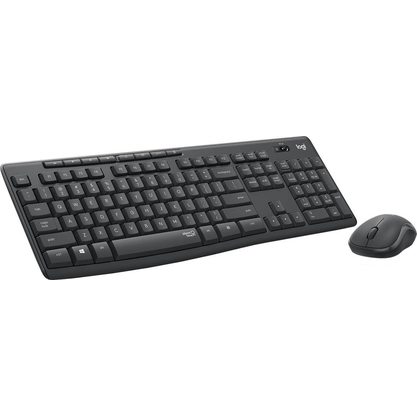 Набор периферии Клавиатура + мышь Logitech MK295 Silent suit (черный)