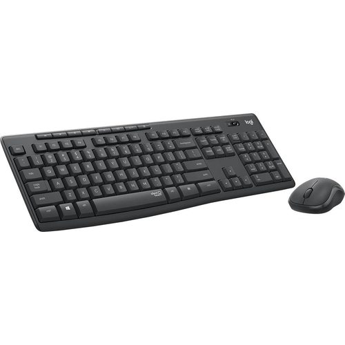 Набор периферии Клавиатура + мышь Logitech MK295 Silent suit (черный)