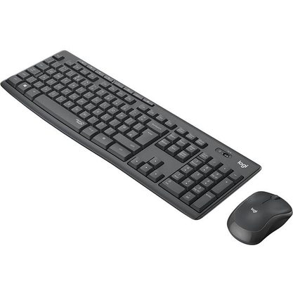 Набор периферии Клавиатура + мышь Logitech MK295 Silent suit (черный)