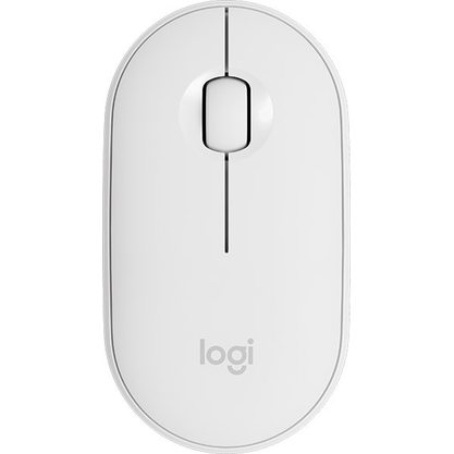 Мышка офисная Logitech M350 Pebble Off-white (белый)