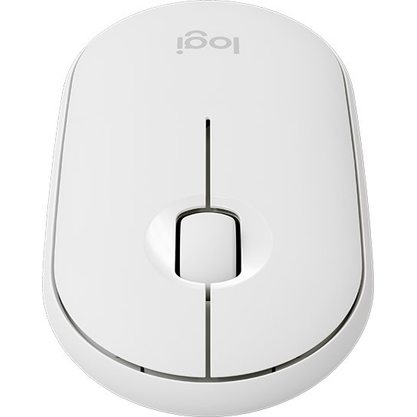 Мышка офисная Logitech M350 Pebble Off-white (белый)
