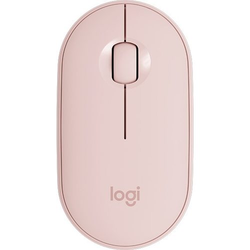 Мышка офисная Logitech M350 Pebble Rose (розовый)