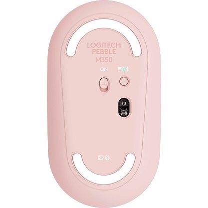 Мышка офисная Logitech M350 Pebble Rose (розовый)
