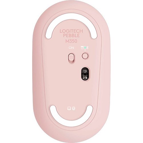 Мышка офисная Logitech M350 Pebble Rose (розовый)