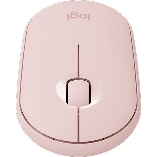 Мышка офисная Logitech M350 Pebble Rose (розовый)