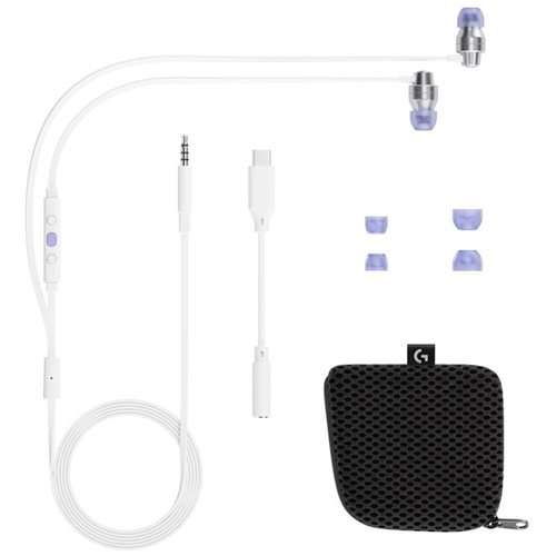 Игровые наушники Logitech G333 (белый)