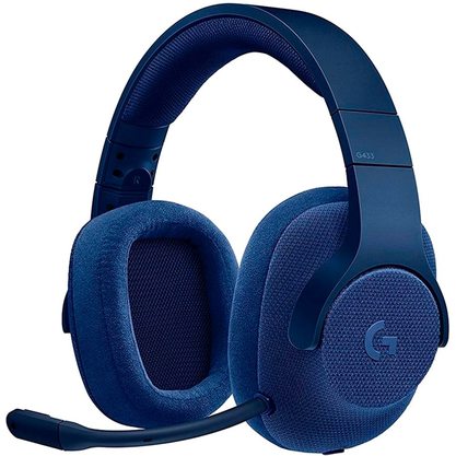 Игровые наушники Logitech G433 (синий)