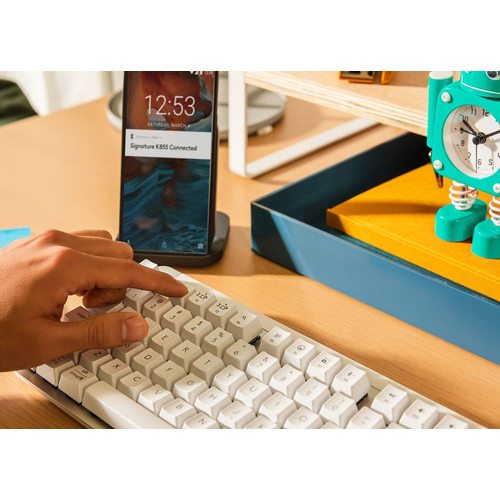 Клавиатура офисная Logitech K855 Red Switch (белый)