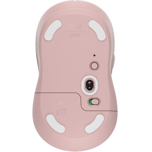 Мышка офисная Logitech Signature M650 Medium (розовый)