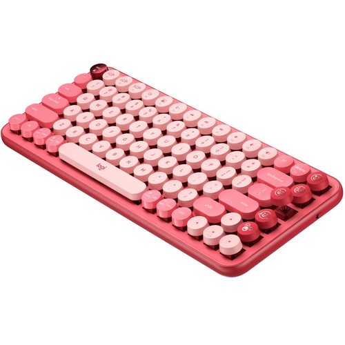Клавиатура офисная Logitech POP Keys Heartbreaker (красный)