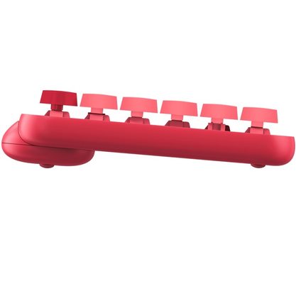 Клавиатура офисная Logitech POP Keys Heartbreaker (красный)
