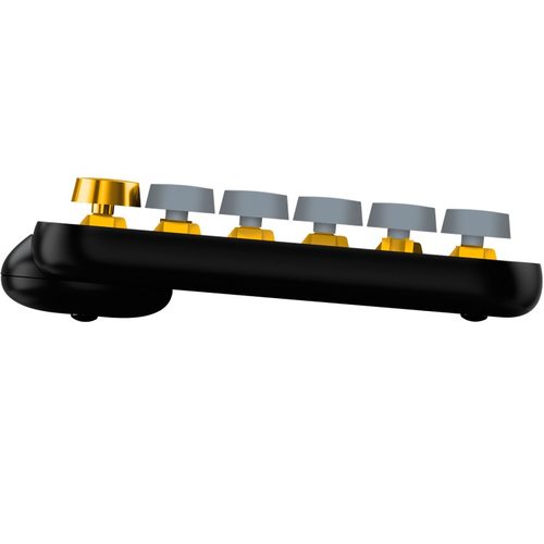 Клавиатура офисная Logitech POP Keys Blast (желтый)