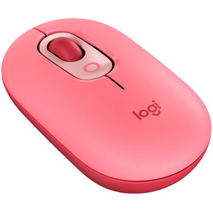 Мышка офисная Logitech Pop Mouse Heartbreaker (розовый)