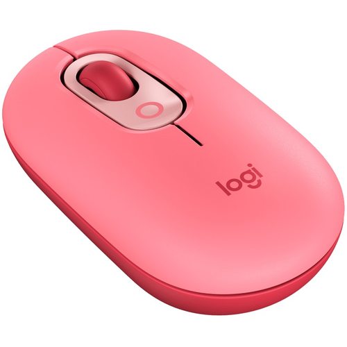 Мышка офисная Logitech Pop Mouse Heartbreaker (розовый)