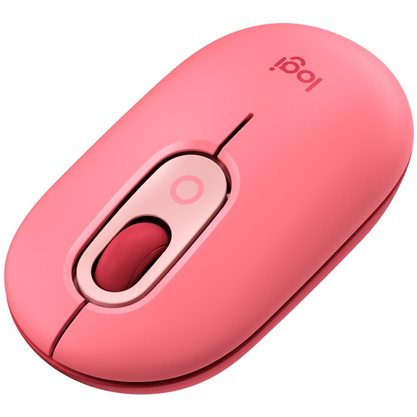 Мышка офисная Logitech Pop Mouse Heartbreaker (розовый)