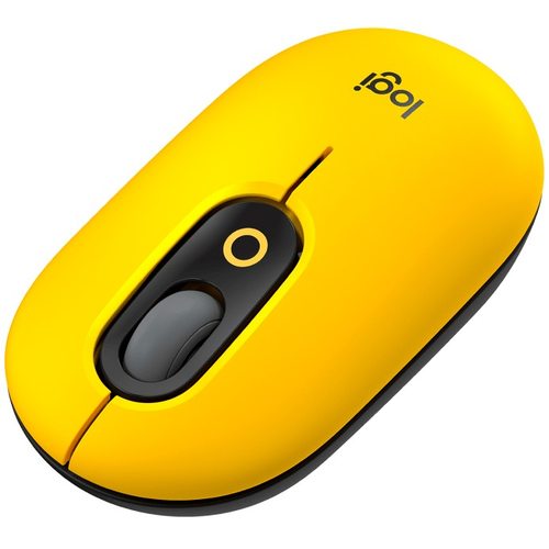 Мышка офисная Logitech Pop Mouse Blast (желтый)
