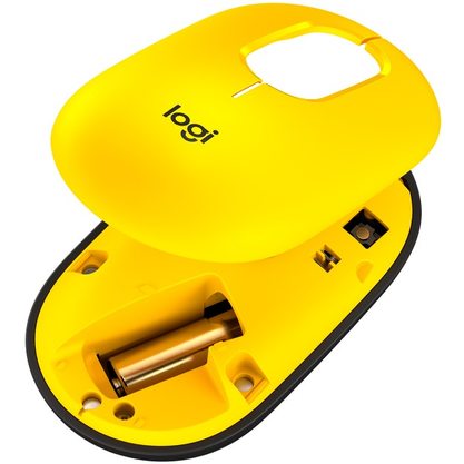 Мышка офисная Logitech Pop Mouse Blast (желтый)