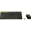 Набор периферии Клавиатура + мышь Logitech MK240 Nano (черный)