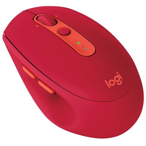 Мышка офисная Logitech M590 Multi-Device Silent (красный)