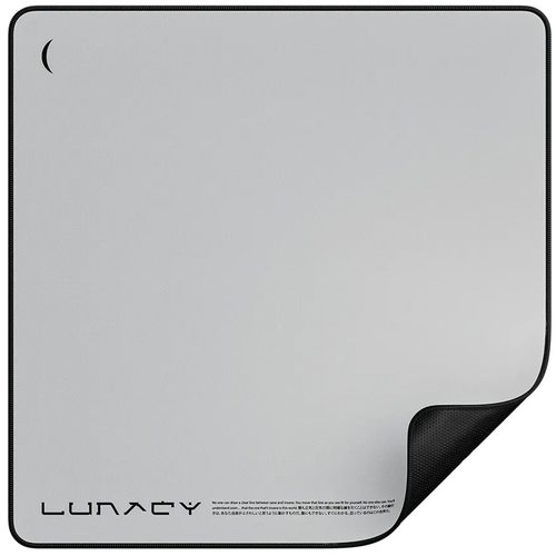 Коврик для мыши Lunacy ALT Clear White L (BMCLL) (белый)