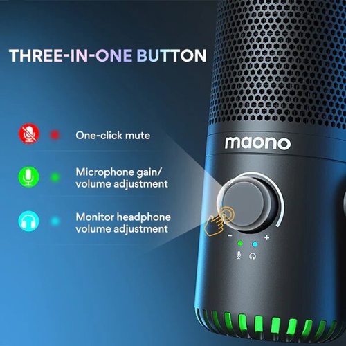 Микрофон Maono DM30 (черный)