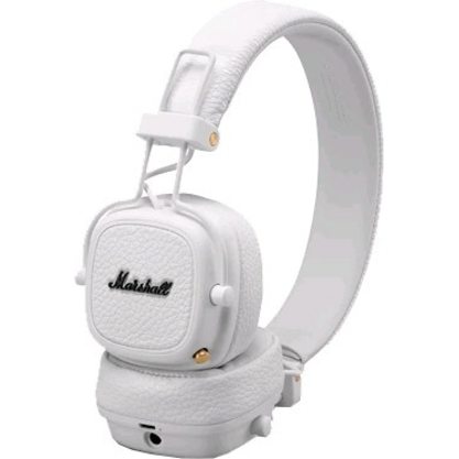 Беспроводные наушники Marshall Major III Bluetooth (белый) (копия)