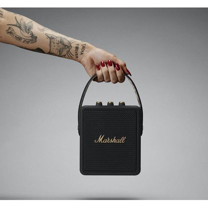 Портативная колонка Marshall Stockwell II (черный-латунь)