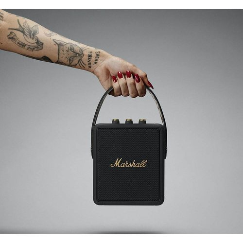 Портативная колонка Marshall Stockwell II (черный-латунь)