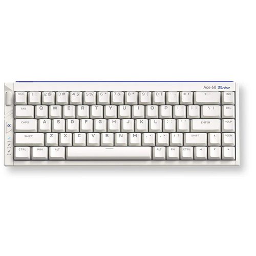 Игровая клавиатура Mchose Ace 68 Turbo Nova White (Gateron Magnetic Jade Pro Switch)