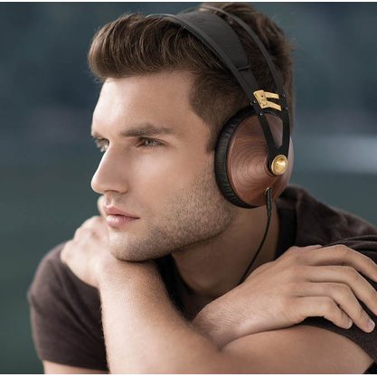Наушники Meze 99 Classics Walnut Gold