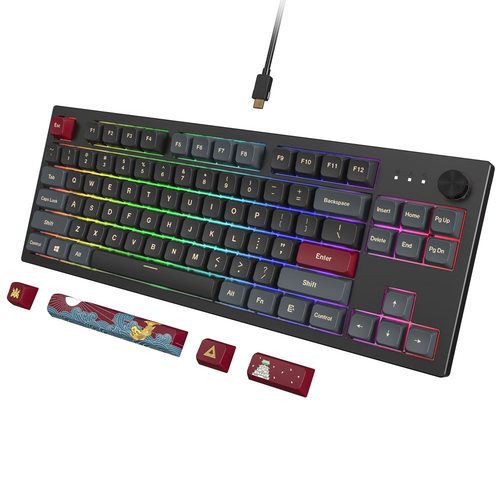 Игровая клавиатура Montech MKey TKL Darkness (MK87DR) черный