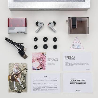 Беспроводные наушники Moondrop Ultrasonic (белый)