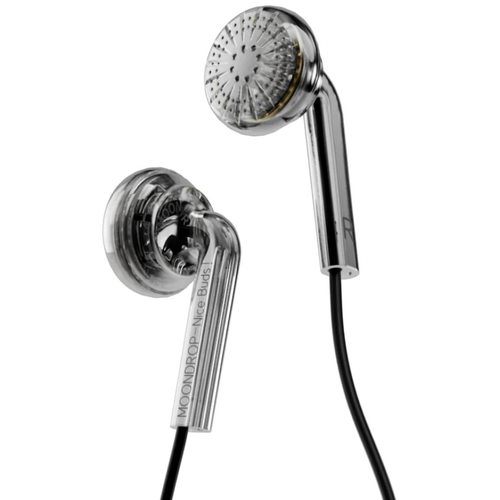 Наушники MoonDrop Nice Buds (белый/прозрачный)