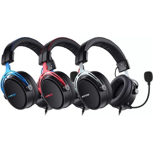 Игровые наушники MPOW Air SE (черный/синий)
